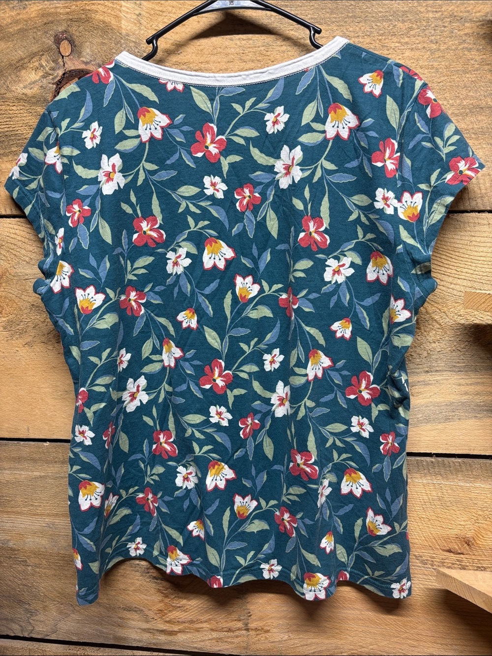 Garnet Hill Floral Pajama Set - Picture 6 of 9